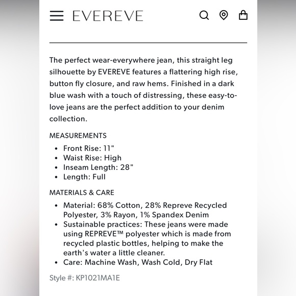 EVEREVE Ever straight - Picture 4 of 9